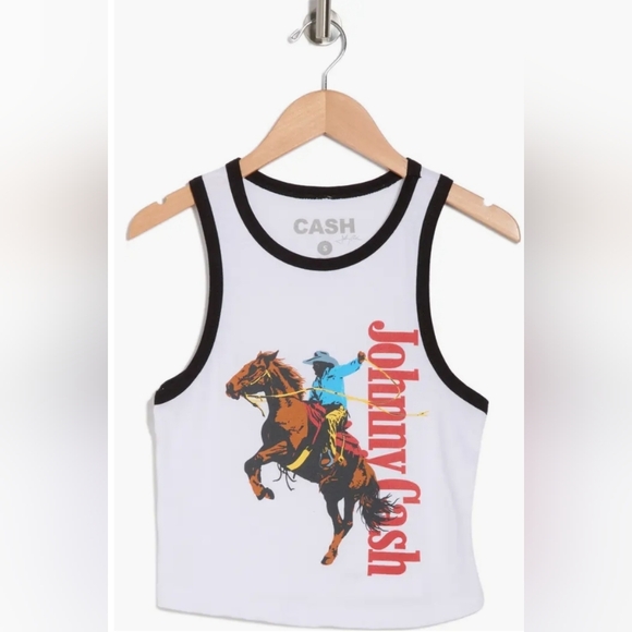 Johnny Cash Ringer Tank - Picture 3 of 6